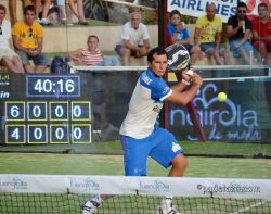 El jugador del World Padel Tour Javier Redondo elige a David Gutierrez como pareja.